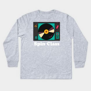 Spin Class Kids Long Sleeve T-Shirt